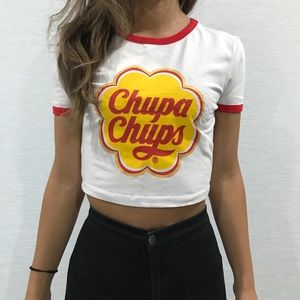 Zara | Tops | Zara Chupa Chups Tshirt | Poshmark